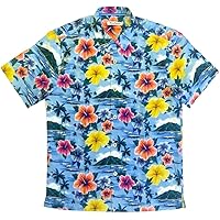 Tommy Bahama Hibiscus Vista Silk Blend Camp Shirt