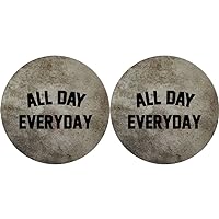 Original All Day Everyday Concrete Grunge Coaster Set