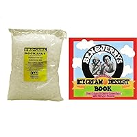 Rock Salt Bulk in Poly Bag 4 Lb & Ben & Jerry's Homemade Ice Cream & Dessert Book