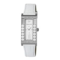 Swarovski Women's Lovely Crystals Square White Watch
