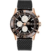 Breitling Chronoliner Solid 18k Rose Gold Men's Luxury Watch R2431212/BE83-256S