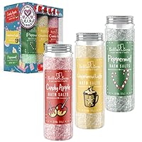 Bella and Bear Candy Land Christmas Bath Salts - Ltd Holiday Edition 6 x 2oz - Vegan