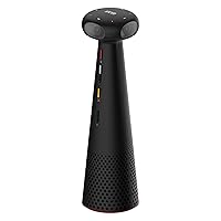 Totem 360, Panoramic 360-Degree Conference Camera, USB-C Plug'n'Play, Multiple AI Mode, w/Speaker, Microphone & Noise Reduction, Human-Eye Experience by Four Lens Stitched Display, Zoom & Teams