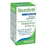 Health Aid NeuroForte (Amino Acid, B Vitamin Complex) 30 Tablets