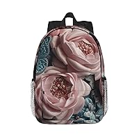 Luxurious Fabrics Print Backpack for Women Men Lightweight Laptop Backpacks Travel Laptop Bag Casual Daypack