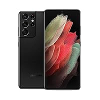 Galaxy S21 Ultra 5G Factory Unlocked Android Cell Phone 256GB US Version Smartphone Pro-Grade Camera 8K Video 108MP High Res, Phantom Black