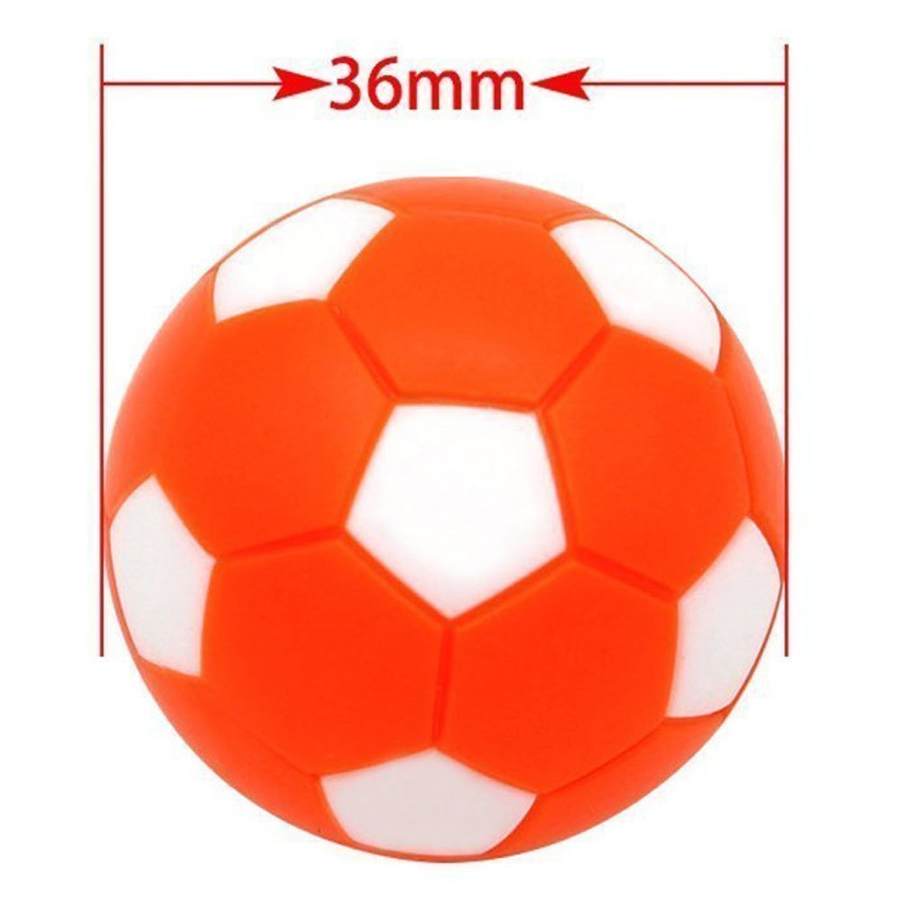 Qtimal Table Soccer Foosballs Replacement Balls, Mini Colorful 36mm (1.42
