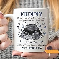 Personalized Know That I Love You Mug, Ultrasound Photo Upload Gift, Mother’s Day Gift For New Mom, Expecting Mom Gift, Custom Mom Mug With Kids Names, Gift For Mother From Son Daughter