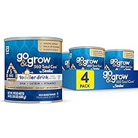 Similac Go & Grow 360 Total Care by Similac Toddler Nutritional Drink With 5 HMOs,Powder,24-oz Can,Pack of 4