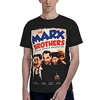 Marx Brothers T Shirt Men's Casual Tee Summer O-Neck Short Sleeve Clothes