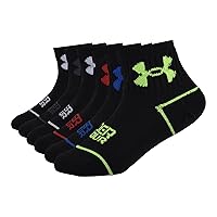 Under Armour Boys' Multi Pack Quarter Sock