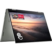 2022 Newest Dell Inspiron 7425 2-in-1 Laptop, 14'' FHD+ Touchscreen, AMD Ryzen 5 5625U, 16GB RAM, 1TB SSD, FHD Webcam, Backlit Keyboard, Fingerprint Reader, HDMI, Wi-Fi 6, Windows 11 Home, Green