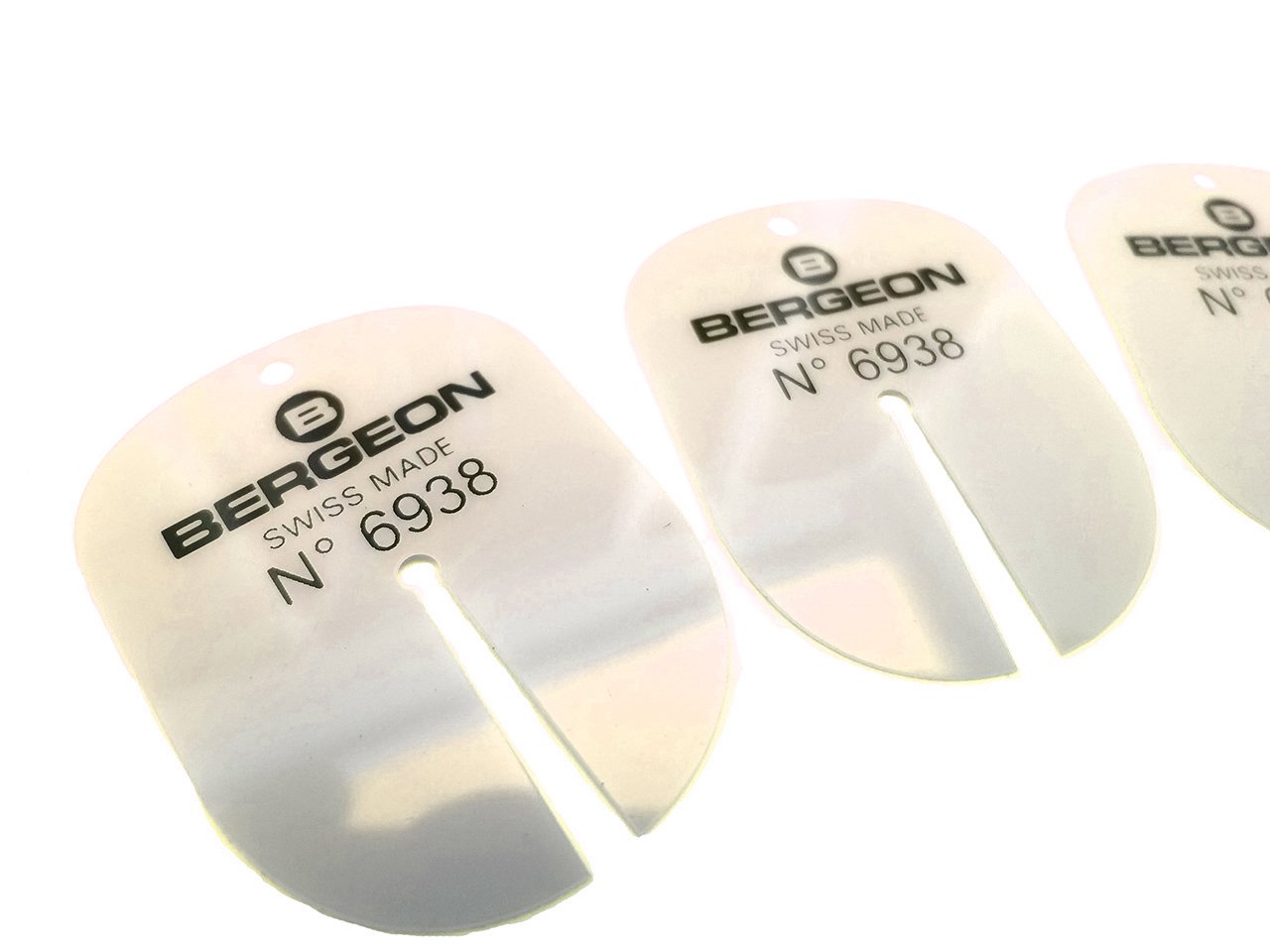 Bergeon Dial Protecting Plastic Sheets Set of 3 Swiss Made No. 6938