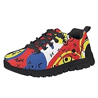 Children's Fashionable Running Shoes Boys and Girls Sneakers Light Breathable Walking Shoes Comfortable Non-Slip Soles Durable Walking