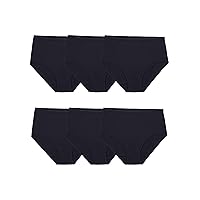 Fruit of the Loom Women's Eversoft Cotton Brief Underwear, Tag Free & Breathable, Available in Plus Size