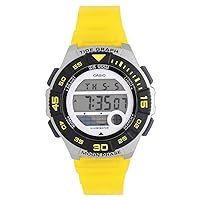 Casio LWS-1100H-9A Data Moon Phase Indicator Digital Kids Watch LWS-1100 New Black