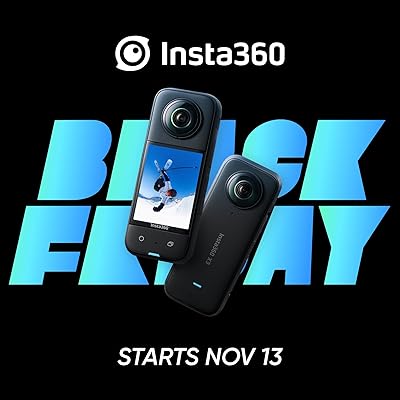  Insta360 X3 - Waterproof 360 Action Camera with 1/2 48MP  Sensors, 5.7K 360 Active HDR Video, 72MP 360 Photo, 4K Single-Lens, 60fps  Me Mode, Stabilization, 2.29 Touchscreen, AI Editing, Live Stream :  Electronics