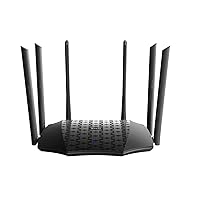 Tenda AC2100 High Speed WiFi Router - Dual Band Gigabit Wireless (up to 2033 Mbps) Internet Router for Home, 4X4 MU-MIMO Technology, Parental Control Compatible with Alexa (AC21)