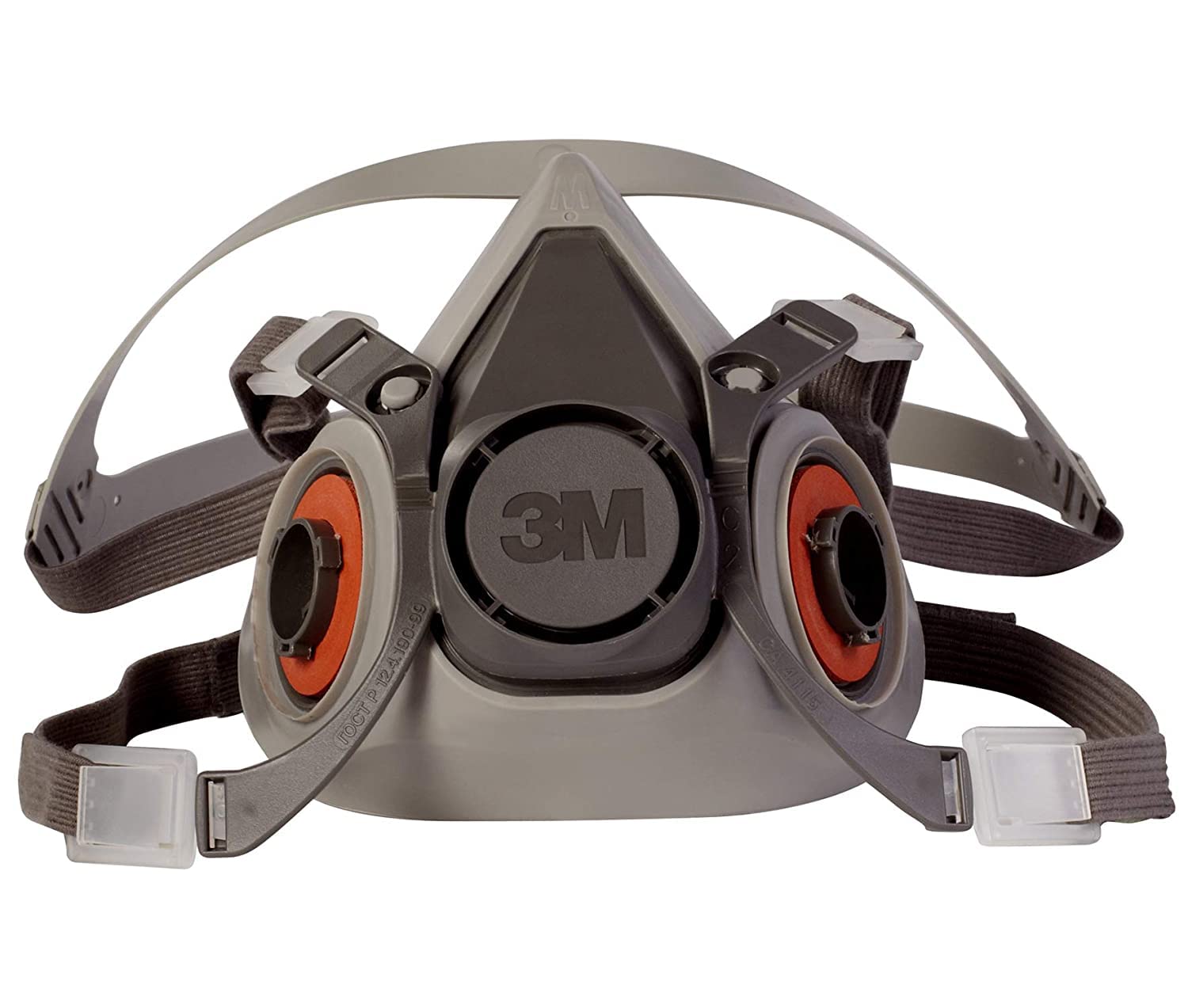 3M Half Facepiece Reusable Respirator 6200/07025(AAD), Respiratory Protectionn Medium