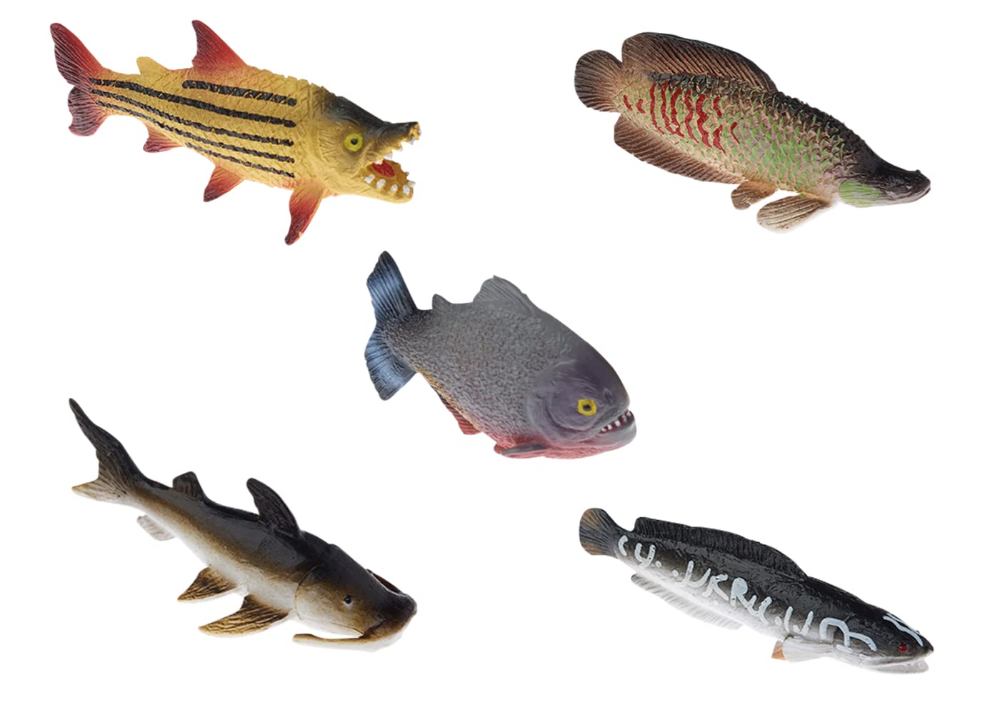 Arapaima Ancient Fish Real Soft Figurine Desktop Model FF-002 Favorite 