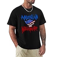 Sports Shirt Mens Crewneck Tee Classic Fashion T-Shirt Funny Tshirt Summer Cotton Top