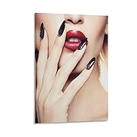 Posters Fashion Nail Care Poster Beauty Spa Decoration Poster Beauty Salon Poster Nail Salon (10) Canvas Art Poster And Wall Art Picture Print Modern Family Bedroom Decor 24x36inch(60x90cm) Frame-styl