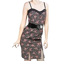 Sourpuss Tattooed Roses Slit Dress from Clothing (Small).