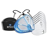 N95 Respirator Kit, Includes Headgear, 5 Individually Packaged Filters, Storage Case
