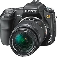 Alpha A200K 10.2MP Digital SLR Camera Kit with Super SteadyShot Image Stabilization with 18-70mm f/3.5-5.6 Lens
