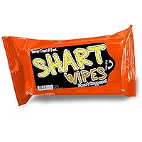 Shart Wipes - Wet Wipes for Friends - Made in America, Pocket Size, Novelty