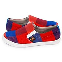 Original Canvas Slip-On Sneaker, Preteen, Red/Blue