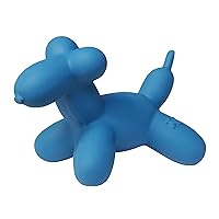 Outward Hound Latex Blue Rubber Balloon Dog Squeaky Dog Toy, XS