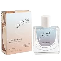 Skylar Coconut Cove Eau de Perfume - Hypoallergenic & Clean Perfume for Women & Men, Vegan & Safe for Sensitive Skin-Fruity Fresh Perfume with Notes of Bergamot, Coconut & Ambrox-1.70Fl Oz (Pack of 1)