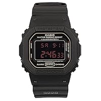 Casio G-Shock Classic Collection Herren-Armbanduhr #DW-5600MS-1, weiß, digital, Quarzwerk, weiß, 48.9×42.8×13.4mm, Digital, Quarz-Uhrwerk