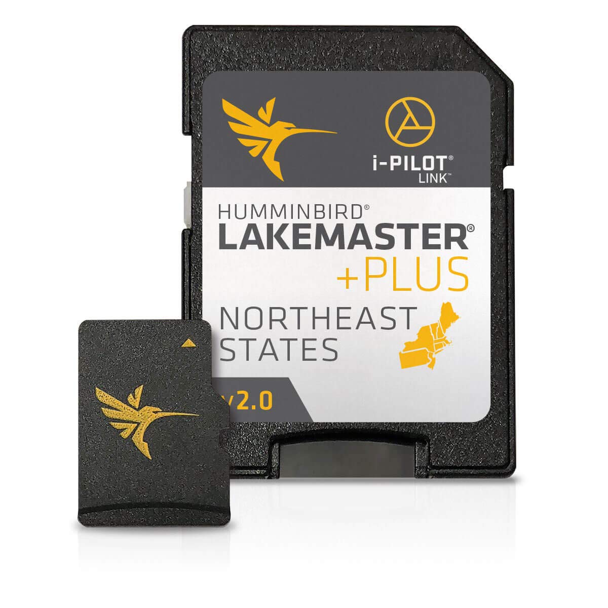 Humminbird 600045-4 LakeMaster Plus Northeast V2 Digital GPS Maps Micro Card