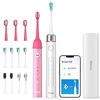 Bitvae Electric Toothbrush for Adults and Kids Electric Toothbrush Combo, S2 Sonic Toothbrush with 8 Brush Heads, 5 Modes, Kids Toothbrush with 3 Modes