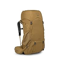Osprey Rook 50L Men's Backpacking Backpack, Histosol Brown/Rhino Grey