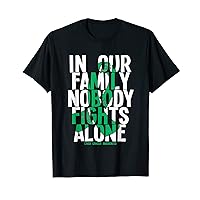 In Our Family Nobody Fights Alone Liver Cancer Awareness T-Shirt