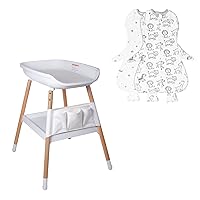 Beberoad Love Baby Changing Table & 2 Pack Baby Wearable Blankets