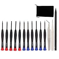 15 Pieces Professional Electronics Repair Kit Opening Pry Tool With Metal Spudger For Laptops Cellphone Tablets And More Spudger Tool Kit