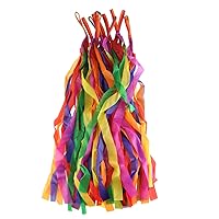  ORZIZRO Rainbow Dance Ribbons, 12PCS Rhythm Ribbon