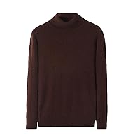 Autumn and Winter Men's 100% Cashmere Sweater Turtleneck Pullover Knitted Jacket Long-Sleeved Fashionable Pullover