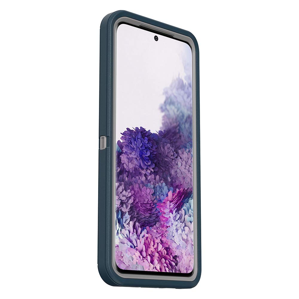 OtterBox DEFENDER SERIES SCREENLESS Case Case for Galaxy S20/Galaxy S20 5G (NOT COMPATIBLE WITH GALAXY S20 FE) - GONE FISHIN (WET WEATHER/MAJOLICA BLUE)