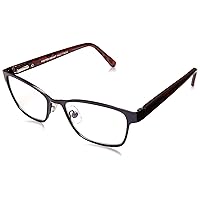 Foster Grant Women's Tierney Multifocus Glasses 1018253-275.COM Cateye Reading Glasses, Purple, 2.75