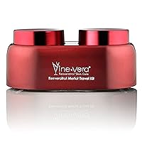 Resveratrol Merlot Travel Kit - Day Cream 12ml + Night Cream 12ml - helps reduce the appearance of fine lines and wrinkles