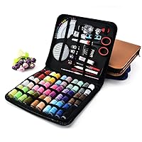 Leather Medium Size 30 Color Sewing Kit Home Portable Needlework Tools Needlework Sewing Set