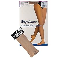 Body Wrappers Womens Supplex TotalSTRETCH Footless Tights