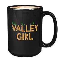 Video Game Coffee Mug - Valley Girl - Farming Country Adventure Gaming Gamer Stardew Pelican Town Birthday Console Remote 15oz Black