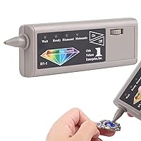 2 in 1 Diamond and Moissanite Tester - High Accuracy Jewelry Diamond Tester Pen Professional, Diamond Selector for Novice and Expert, Thermal Conductivity Meter