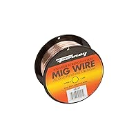 Forney ER70S-6 0.03 in. Mild Steel MIG Welding Wire 70000 psi 2 lb.